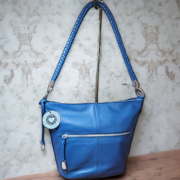 **Brighton Your Bag Beck Atlantic handbag NWT and Registration card - Picture 4 of 11